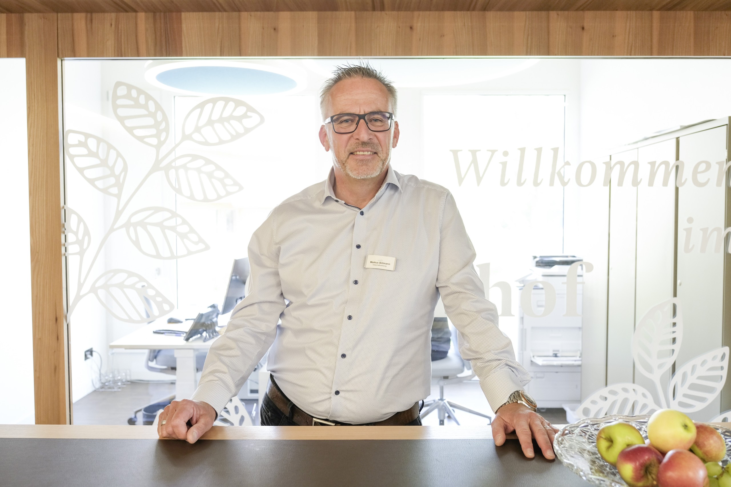 Markus Bittmann setzt auf direkte Gespräche: «Meine Bürotür steht immer offen.»