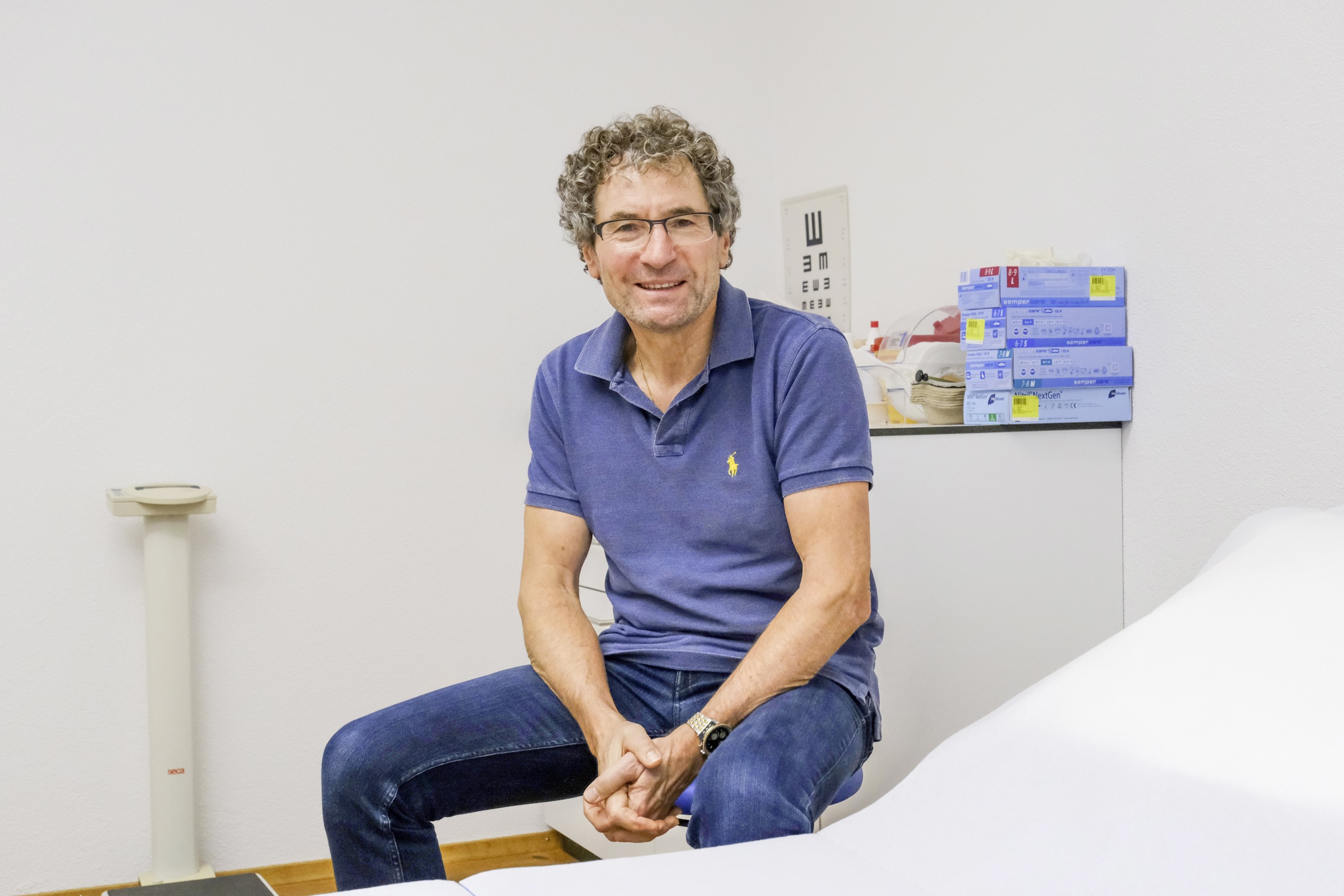 Bruno Haug würde nicht mehr alleine praktizieren wollen.