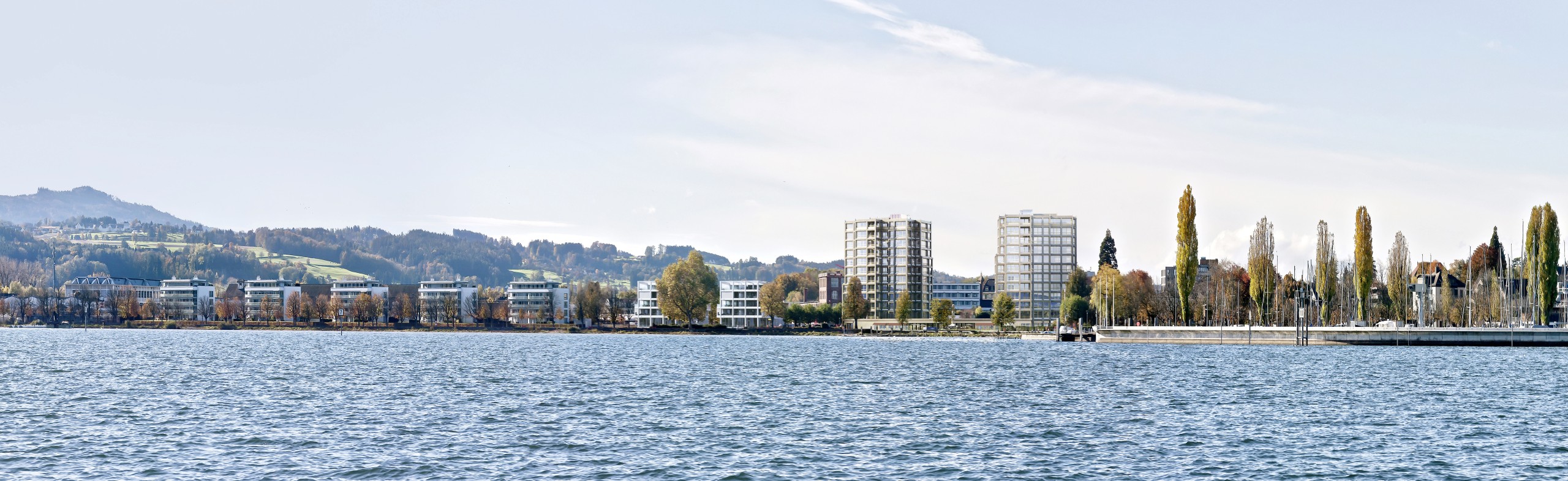 Bleiben auch weiterhin nur eine Visualisierung: die «Riva»-Türme in Arbon.