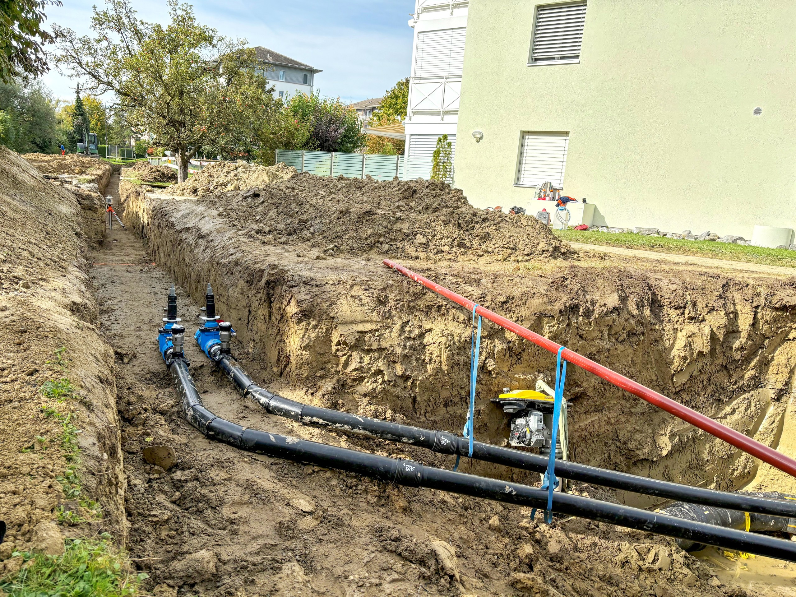 Die Seeleitung liefert Energie für knapp 1000 Haushalte und trägt zur Einsparung von circa 800 000 Liter Heizöl bei.